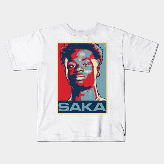 Saka Kids T-Shirt by DAFTFISH